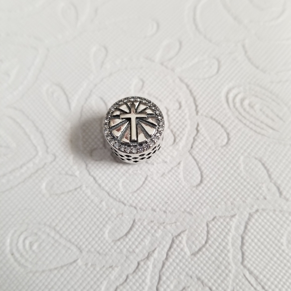 Sliver scripture Mathew 19:26 charm - Picture 5 of 5